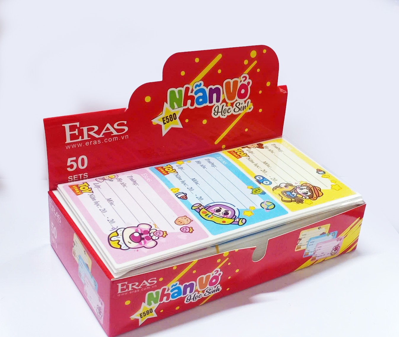 Nhãn vở to E580 